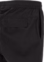 Black Polyamide Casual Pants 4