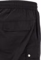 Black Polyamide Cargo Pants 4