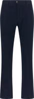 Blue Cotton Casual Pants 1