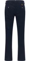 Blue Cotton Casual Pants 2