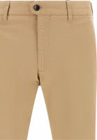 Beige Cotton Chino Pants 3