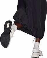 Black And White Textile Chunky Sneakers 5