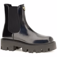 Black Calf Leather Bos Taurus Chelsea Boots 2