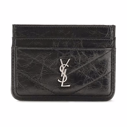 Black Calf Leather Bos Taurus Wallet