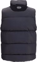 Black Polyamide Sleeveless Jacket 2