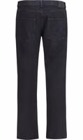 Black Cotton Slim Fit Jeans 2