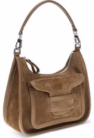 Beige Calf Leather Bos Taurus Shoulder Bag 2