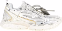 White Polyethylene Athletic Sneakers 1