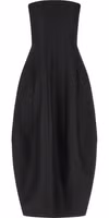 Black Wool Long Dress 1