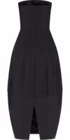 Black Wool Long Dress 2