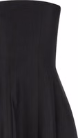 Black Wool Long Dress 3