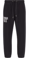 Black Cotton Joggers (Workout Pants) 1