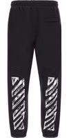 Black Cotton Joggers (Workout Pants) 2