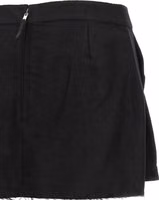 Black Ramie Long Skirt 4