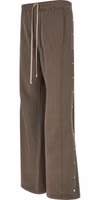 Gray Cotton Flared Pants 3