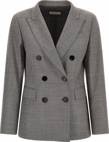 Gray Wool Blazer