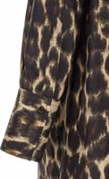 Brown Silk Long Dress 4