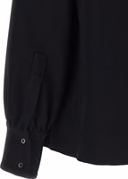 Black Triacetate Blouse 4