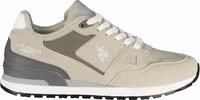 Grey Polyurethane Men's Sneaker 1