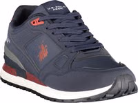 Blue Polyurethane Men's Sneaker 2