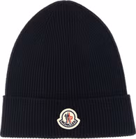 Blue Virgin Wool Beanie 1