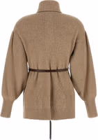 Beige Virgin Wool Cardigan 2