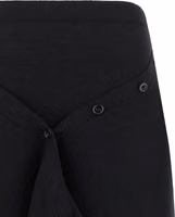 Black Wool Midi Skirt 3