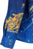 Blue Silk Blouse 4