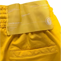 Yellow Cotton Women Pant 3
