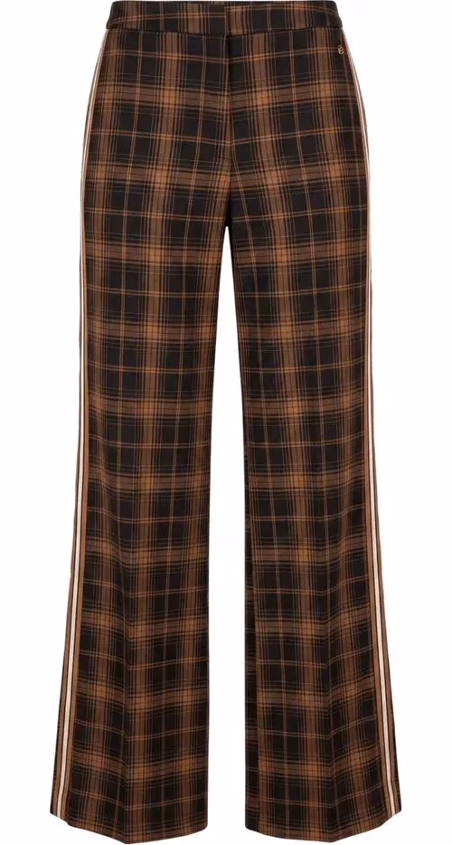 Black Polyester Women Pant