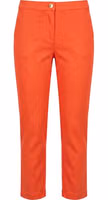 Orange Cotton Women's Pant 1