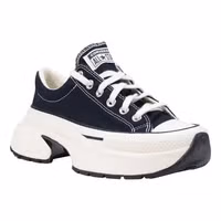 Black And White Textile Chunky Sneakers 2