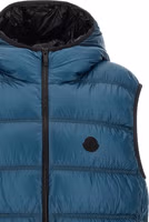 Blue Polyamide Full-Length Jacket 3