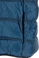Blue Polyamide Full-Length Jacket 4
