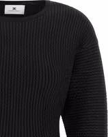 Black Viscose Short Dress 3