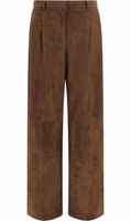 Brown Leather Pants 1