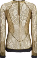 Bicolor Polyamide Blouse 2