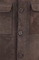 Brown Leather Leather Jacket 3