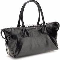 Black Calf Leather Bos Taurus Handbag 3