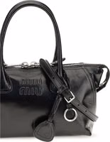 Black Calf Leather Bos Taurus Handbag 4