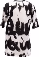 Black and White Cotton T-shirt 1