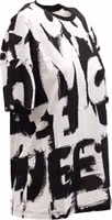 Black and White Cotton T-shirt 2