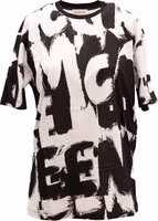 Black and White Cotton T-shirt 3