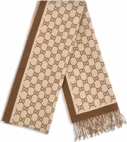 Beige Wool Oves Aries Scarf 2