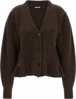 Brown Wool Cardigan 1
