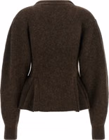Brown Wool Cardigan 2