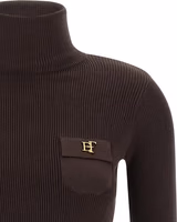 Brown Lycra Cardigan 3
