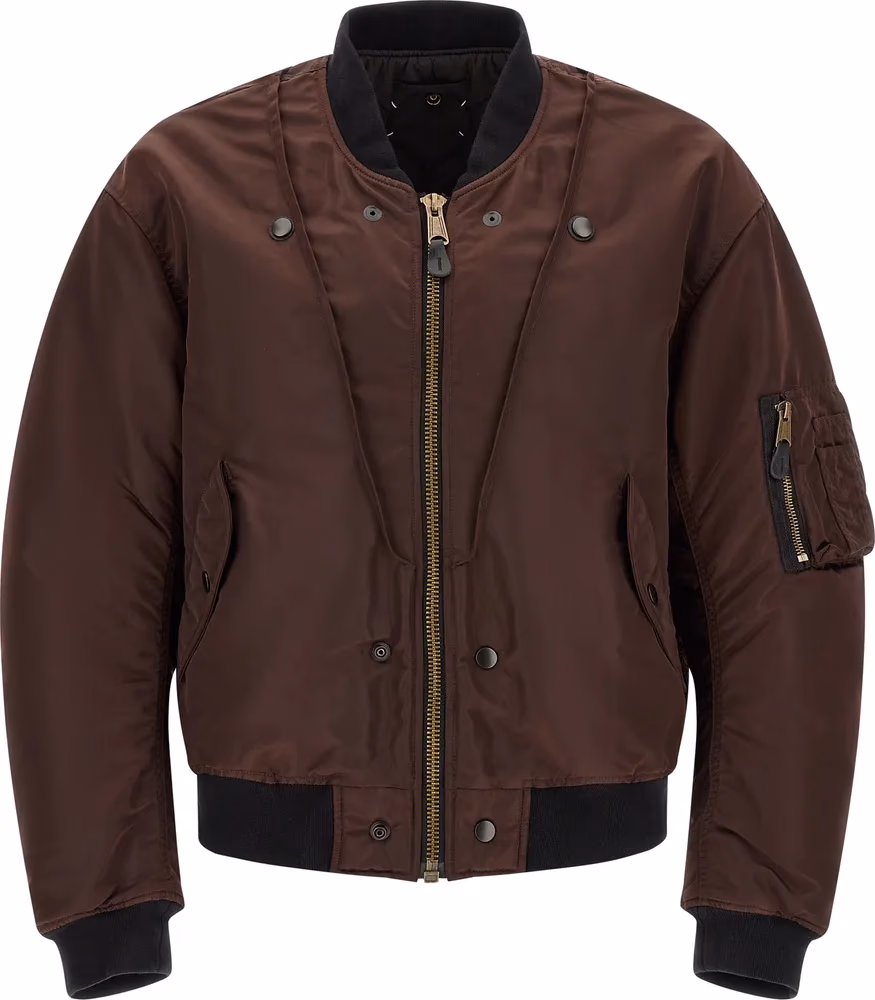 Multicolor Polyamide Bomber