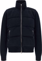 Blue Virgin Wool Full-Length Jacket 1