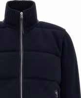 Blue Virgin Wool Full-Length Jacket 3